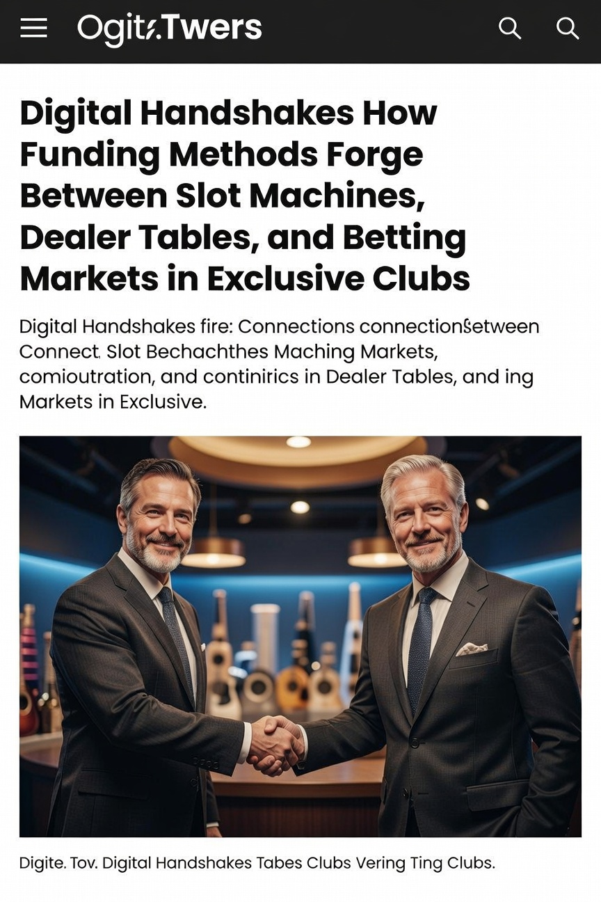 Digital payment interfaces connecting slot machines, dealer tables, and betting terminals in a high-end casino club environment