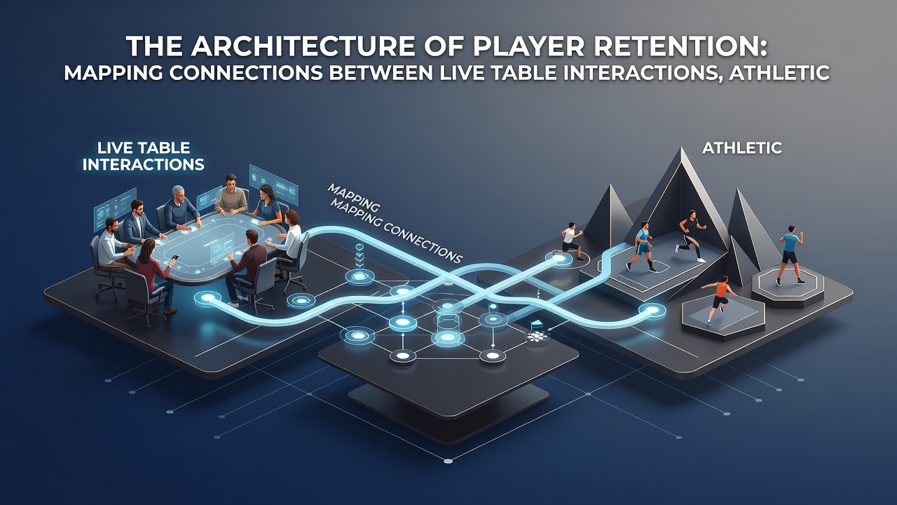 Diagram illustrating data flow between live dealer tables, sports betting predictions, and loyalty tier progression in a mobile app