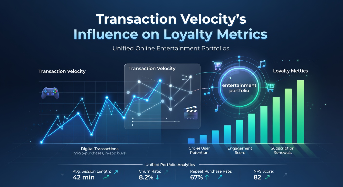 Visualization of transaction flows across integrated gaming platforms showing velocity impacts on user retention